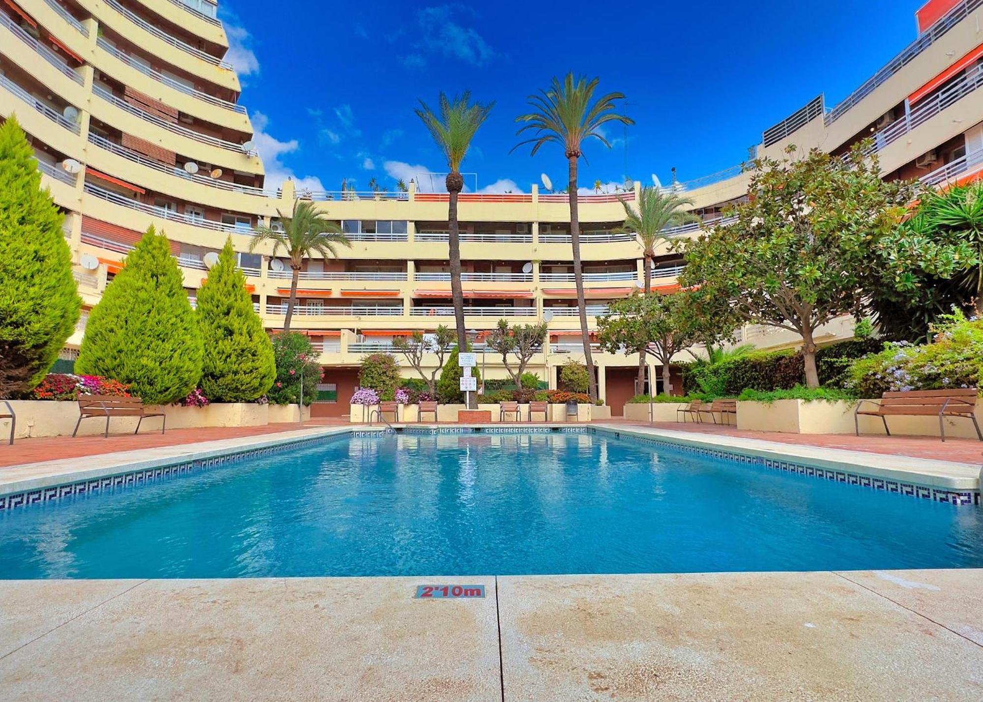 1 Bedroom Apartment Second Line Beach- Parque Marbella Building Exteriér fotografie